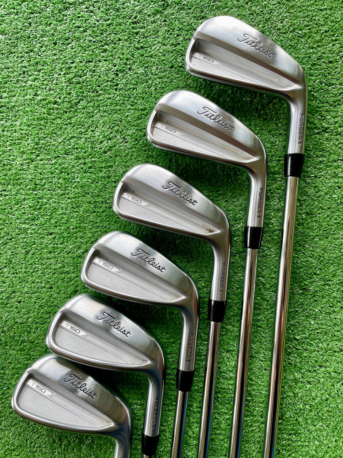 Titleist T150 Irons 5-PW Stiff Flex Right Handed Mens Golf Clubs