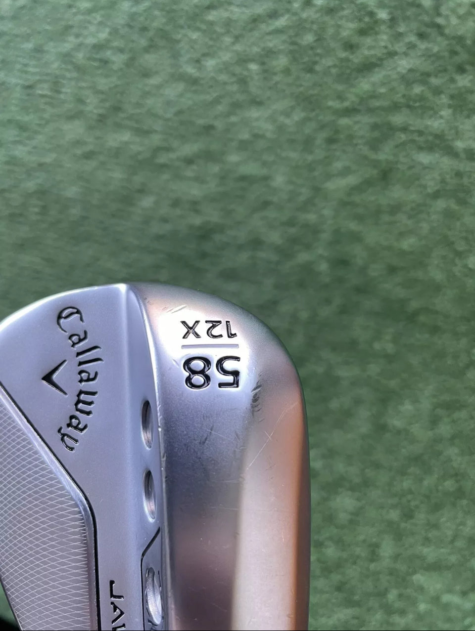 Callaway Jaws Raw Wedge / 58 12X / Wedge Flex / RH / Mens