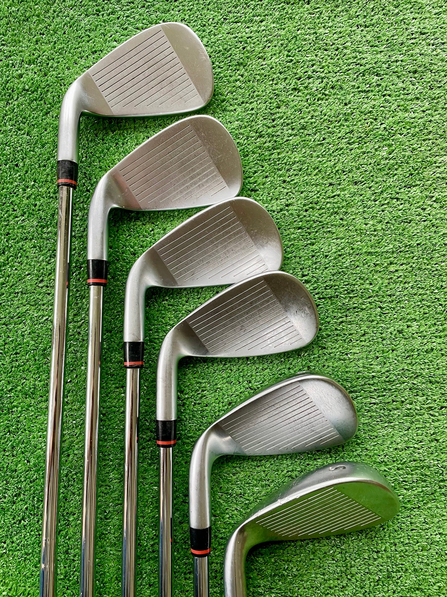 Ben Ross Delta Irons 5-9i + SW Stiff Flex Right Handed Mens Golf Clubs