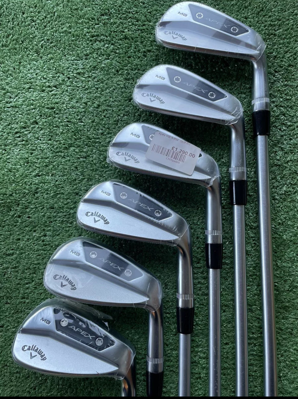 Callaway MB Forged Irons / 5-PW / Stiff / RH / Mens