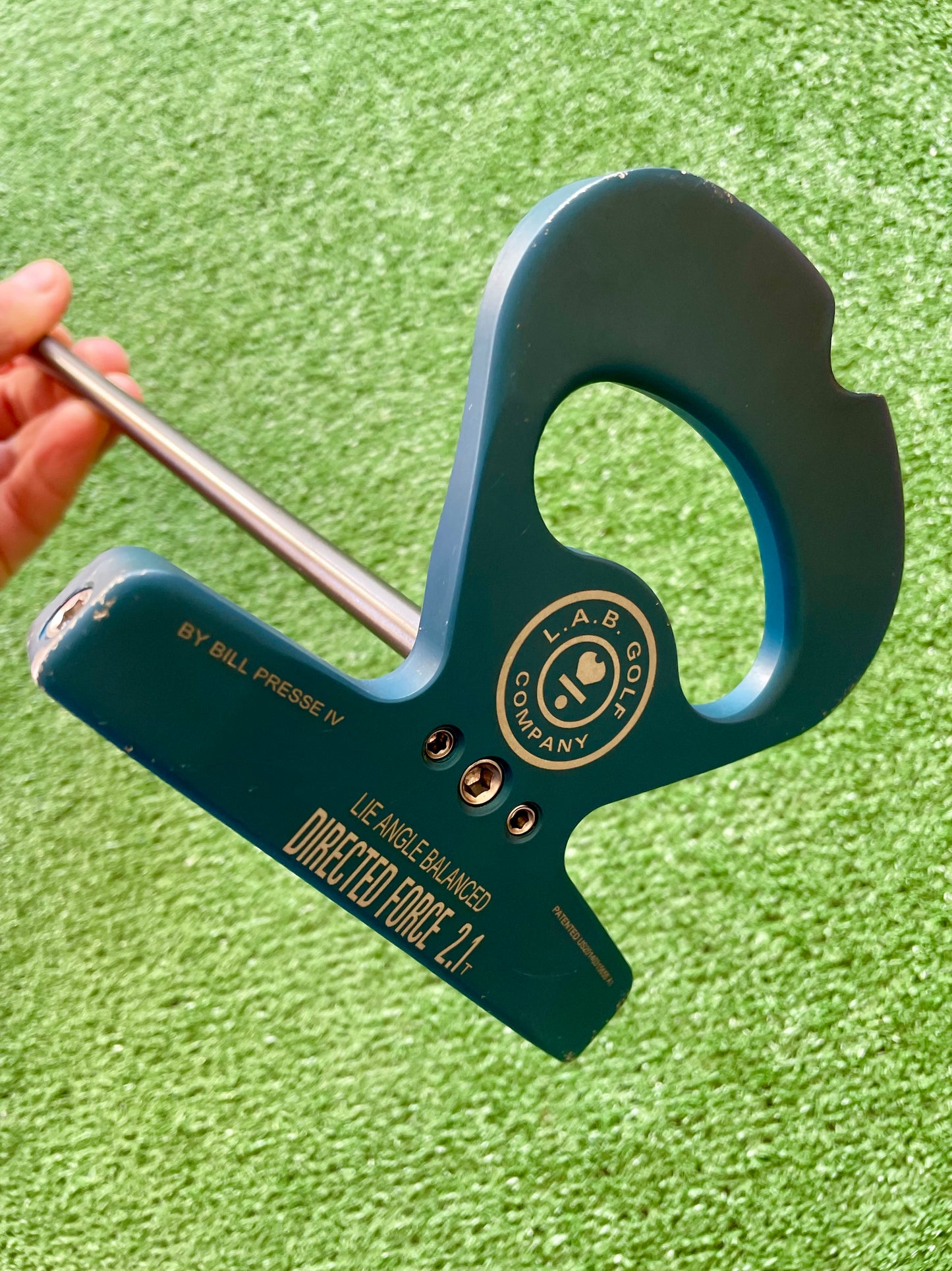 LAB DF2.1 T Putter 35" Long 70 Deg Lie Angle Right Handed Mens Golf Club