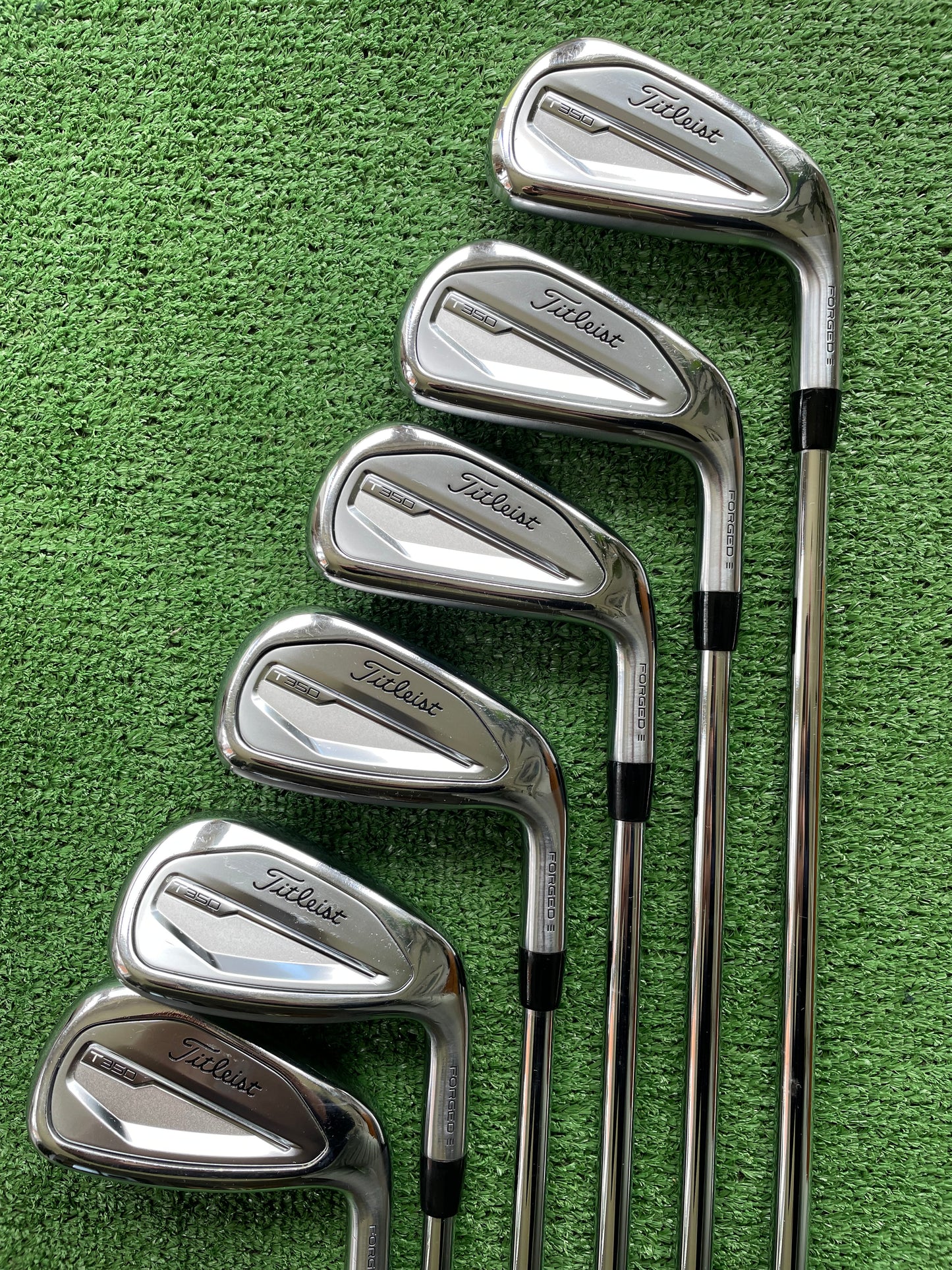 Titleist T350 Irons 5-PW Regular Flex Right Handed Mens Golf Clubs