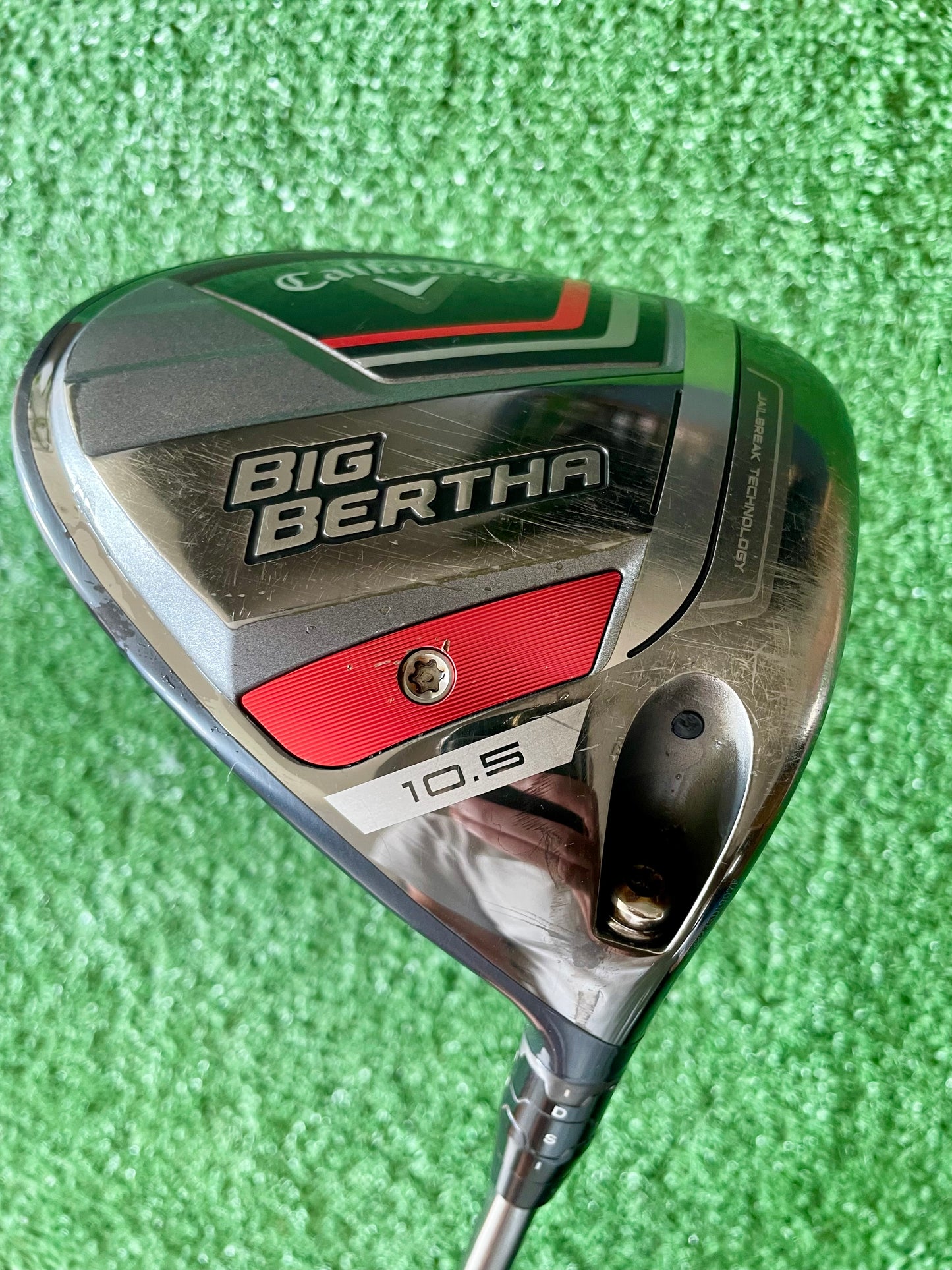 Callaway Big Bertha Driver 10.5 Degree Senior Flex Right Handed Mens Golf Club