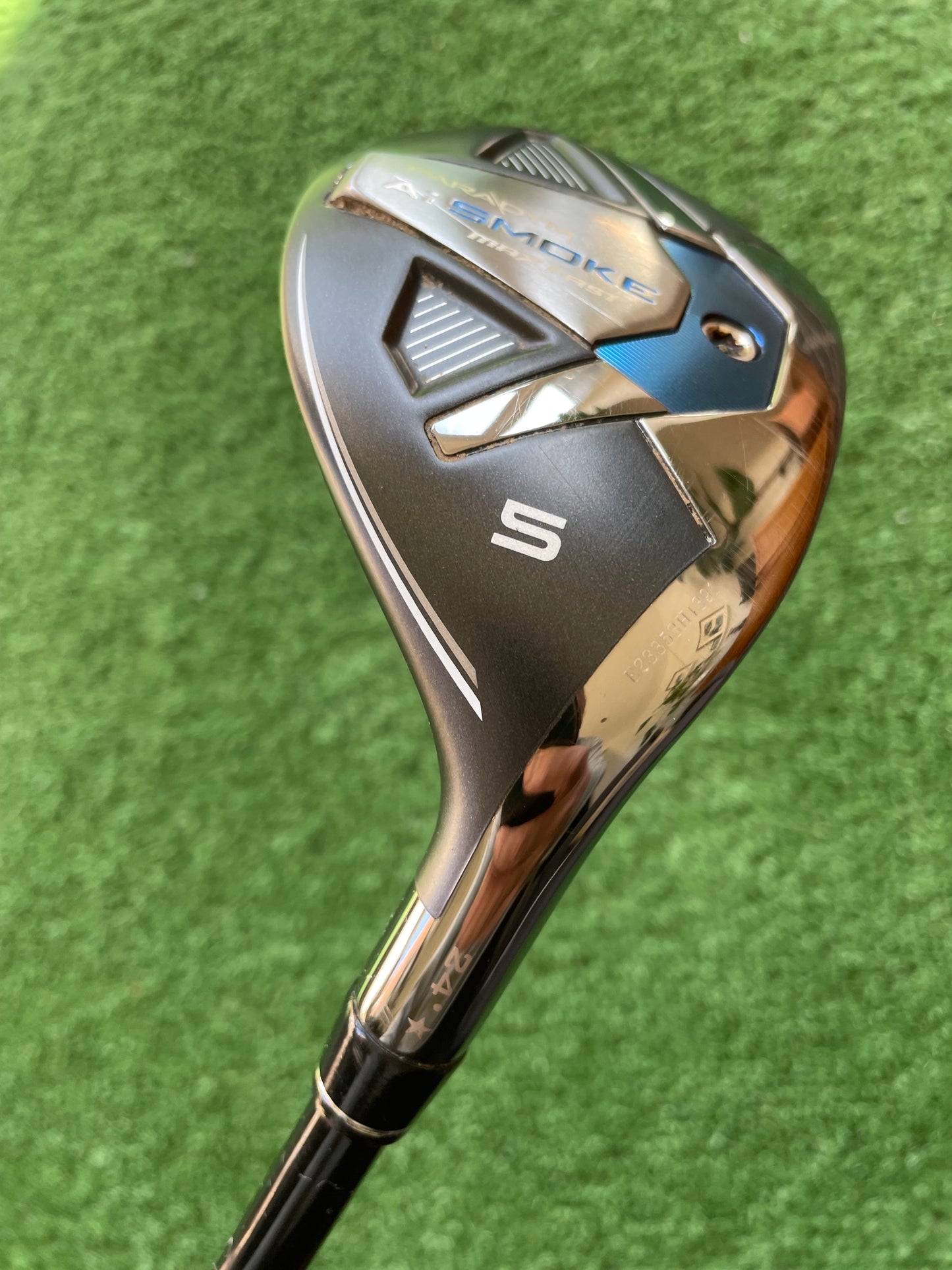 Callaway Ai Smoke Max Fast Hybrid 5 Rescue Senior Flex Right Handed Mens Golf Club