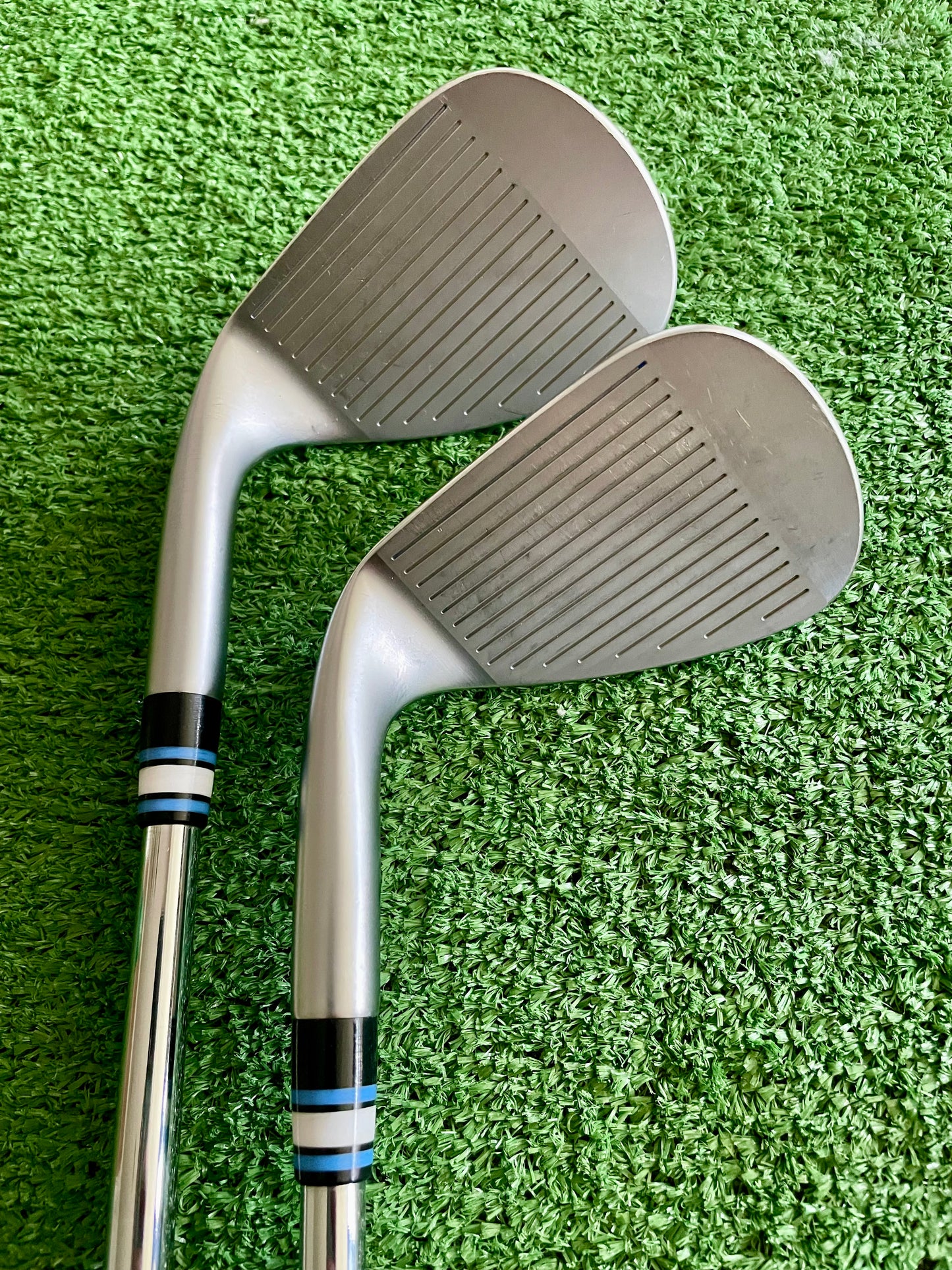 Mizuno Pro Series Chrome Wedge Set 52 58 Stiff Flex Right Handed Mens Golf Clubs