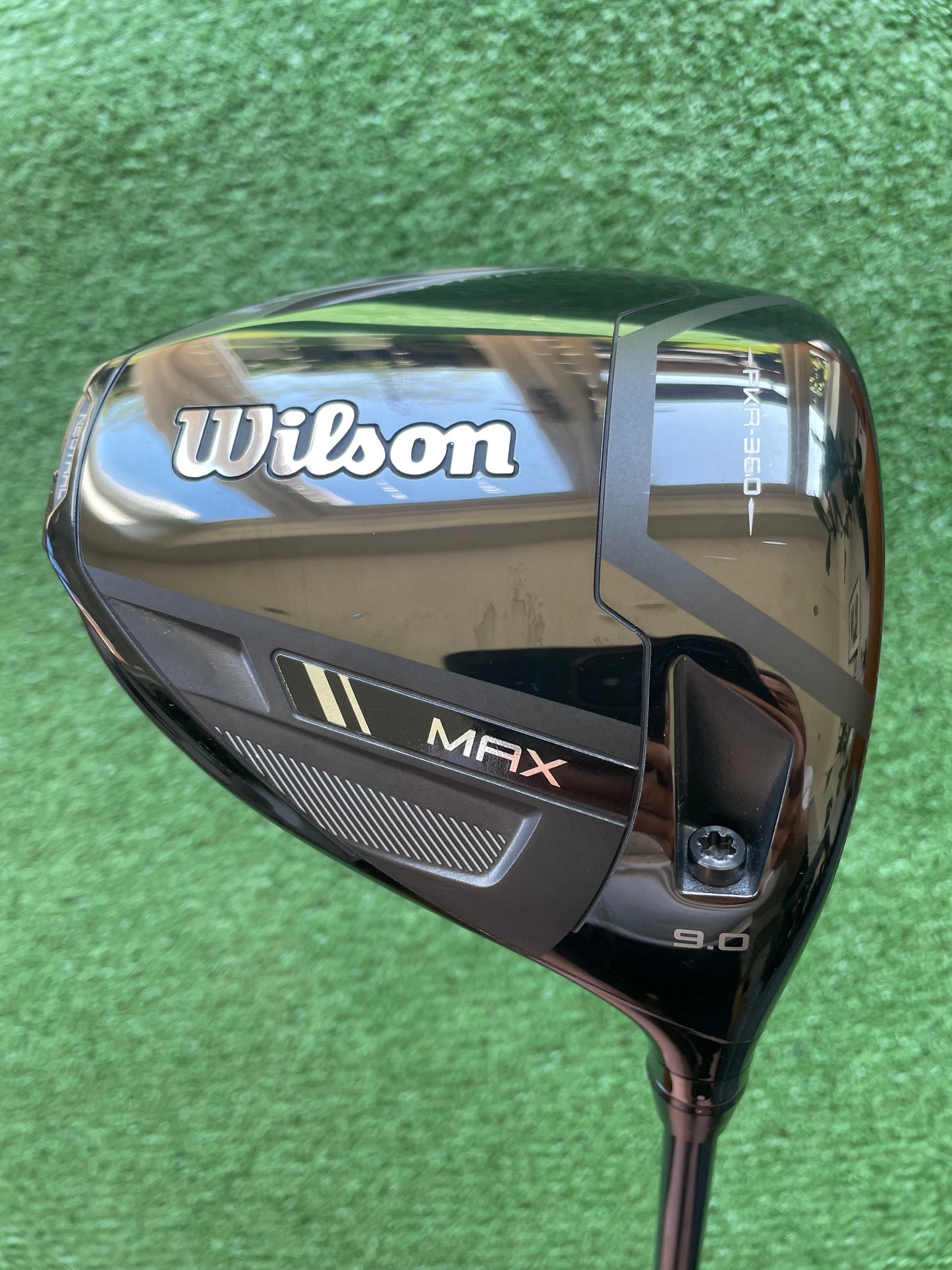 Wilson Dynapwr Max Driver 9 Degree Stiff Flex Right Handed Mens Golf Club
