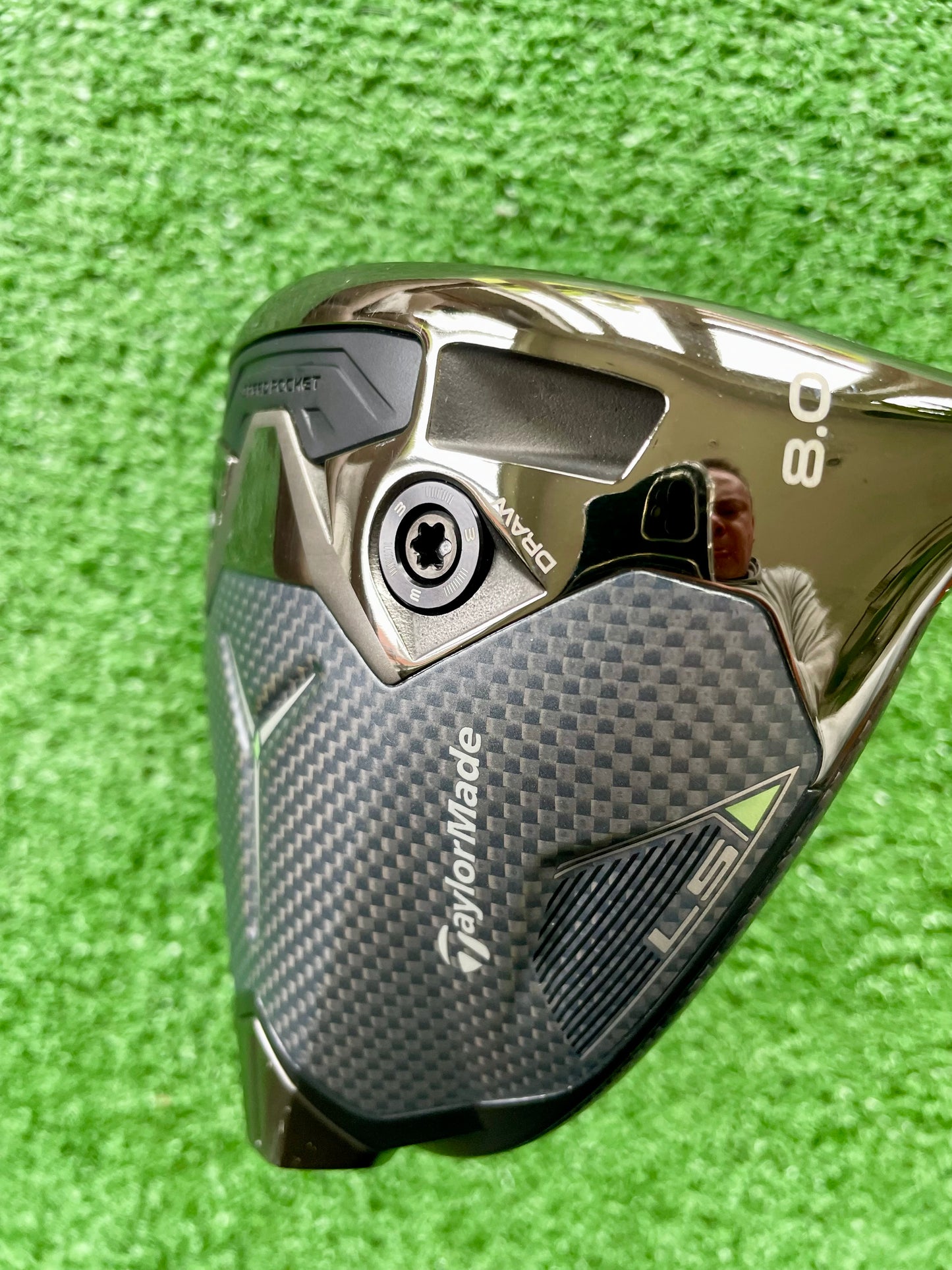 Taylormade Qi35 LS Driver 8 Degree Stiff Flex Right Handed Mens Golf Club