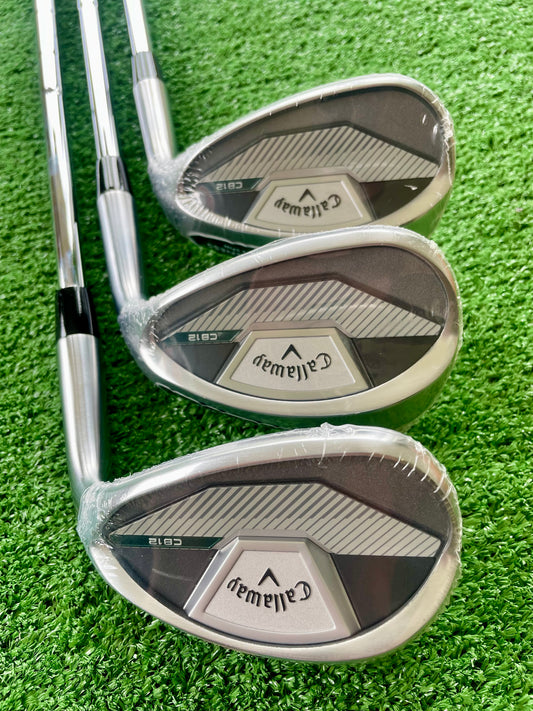 Callaway CB12 Wedge Set 50 54 58 Wedge Flex Right Handed Mens Golf Clubs