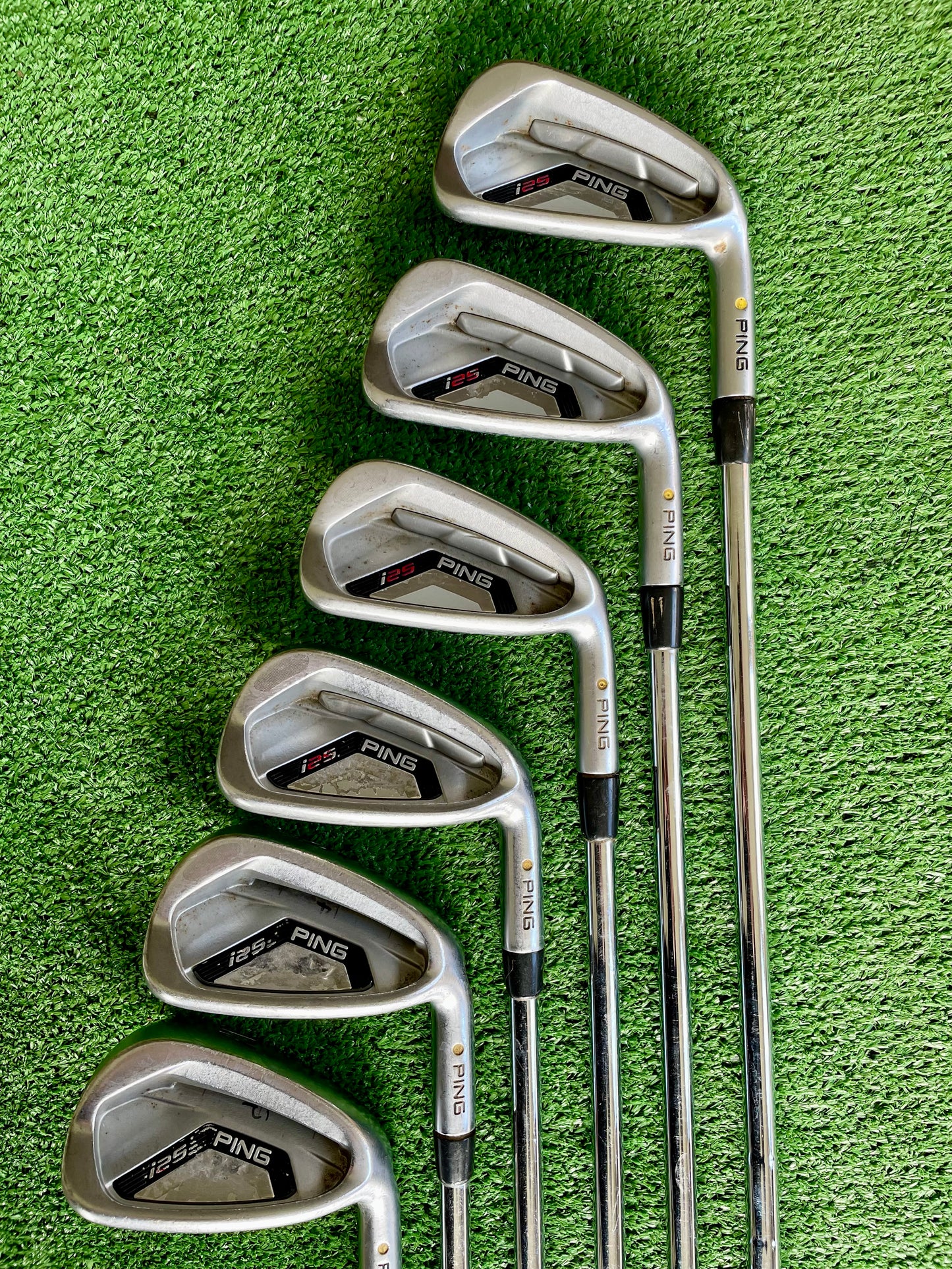 Ping i25 Irons 5-PW Regular Flex Right Handed Mens Golf Clubs
