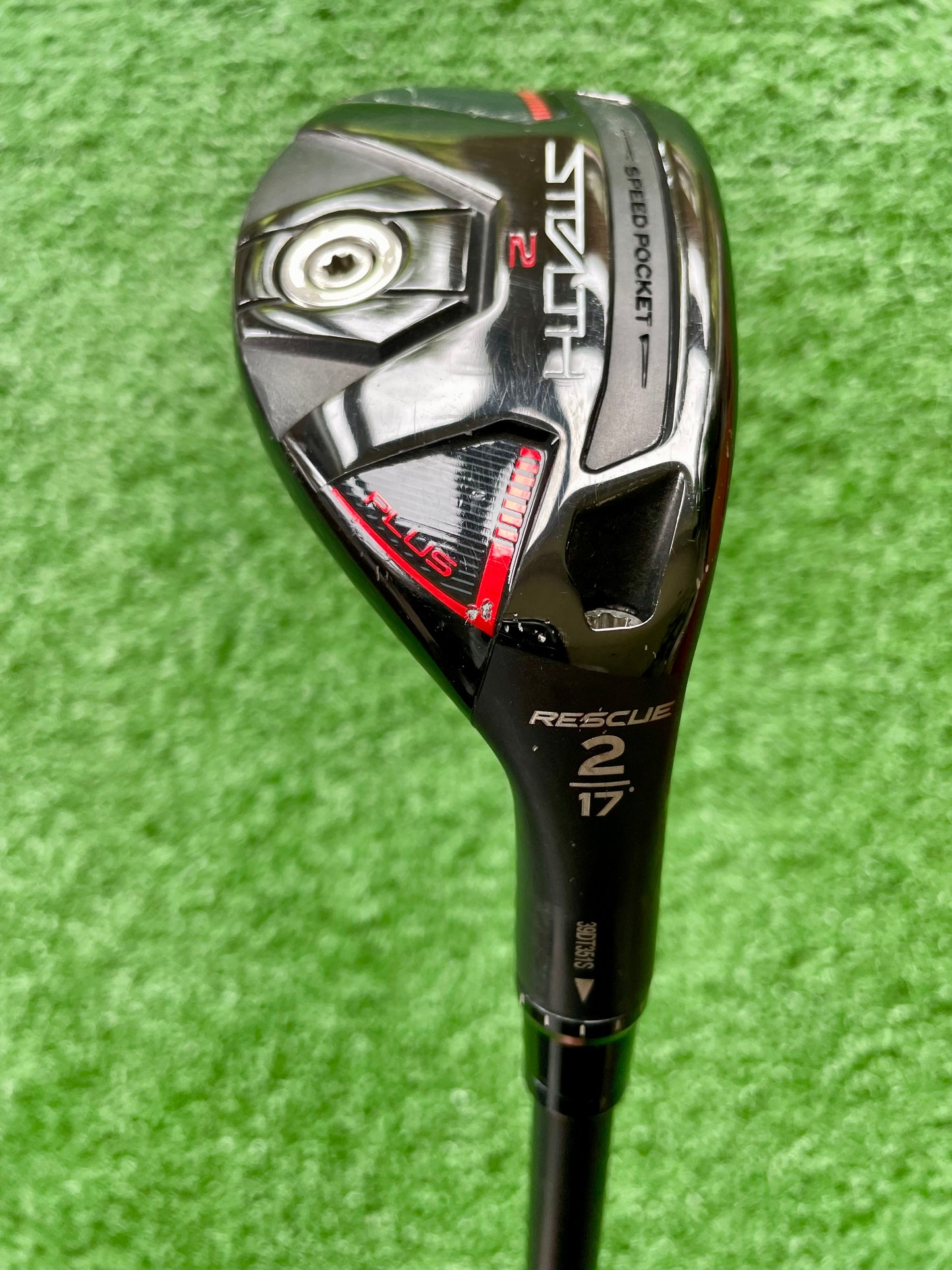 Taylormade Stealth 2 Plus Hybrid 2 Rescue Stiff Flex Right Handed Mens Golf Club