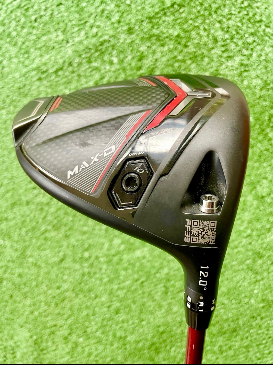 Cobra DS Adapt Max D Driver 12 Degree Stiff Flex Right Handed Mens Golf Club