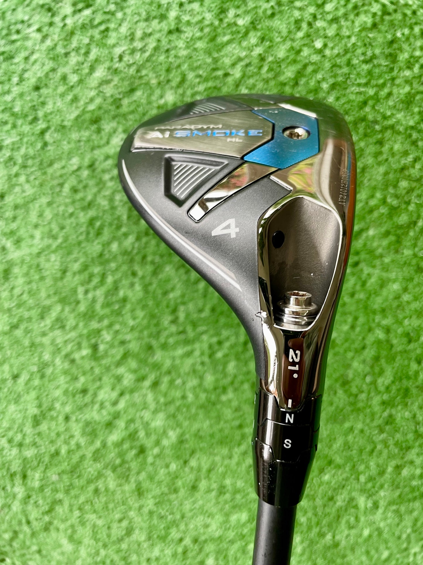 Callaway Ai Smoke Hybrid 4 Rescue Stiff Flex Right Handed Mens Golf Club