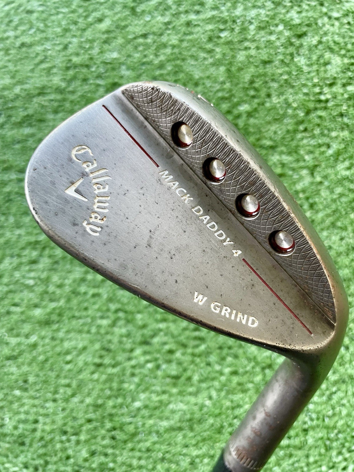 Callaway MD4 Raw Sand Wedge 54 12 Stiff Flex Right Hand Mens Golf Club
