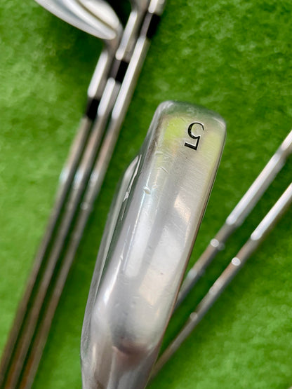 Mizuno MP5 MP25 Forged Combo Irons 5-PW Stiff Flex Right Handed Mens Golf Clubs