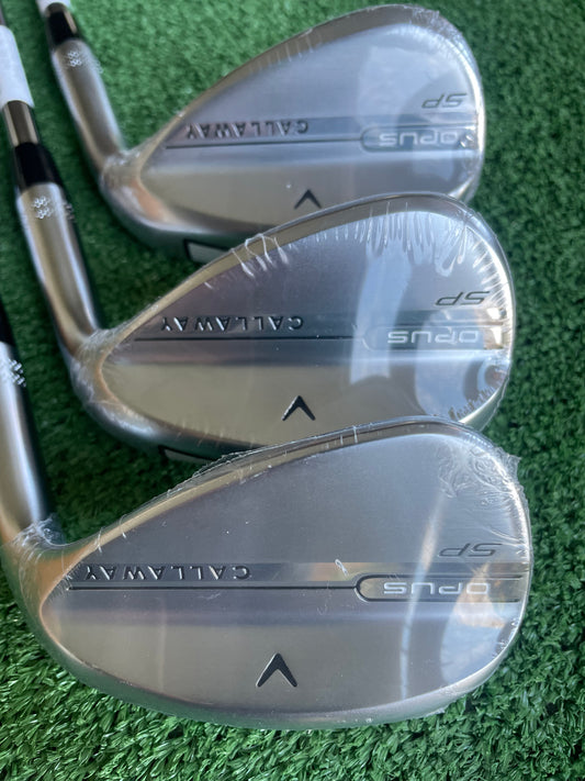 Callaway Opus SP Wedge Set 50 54 58 Stiff Flex Right Handed Mens Golf Clubs