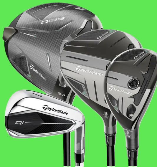 Taylormade Qi35 Full Golf Set Regular Flex Right Handed Mens Golf Clubs