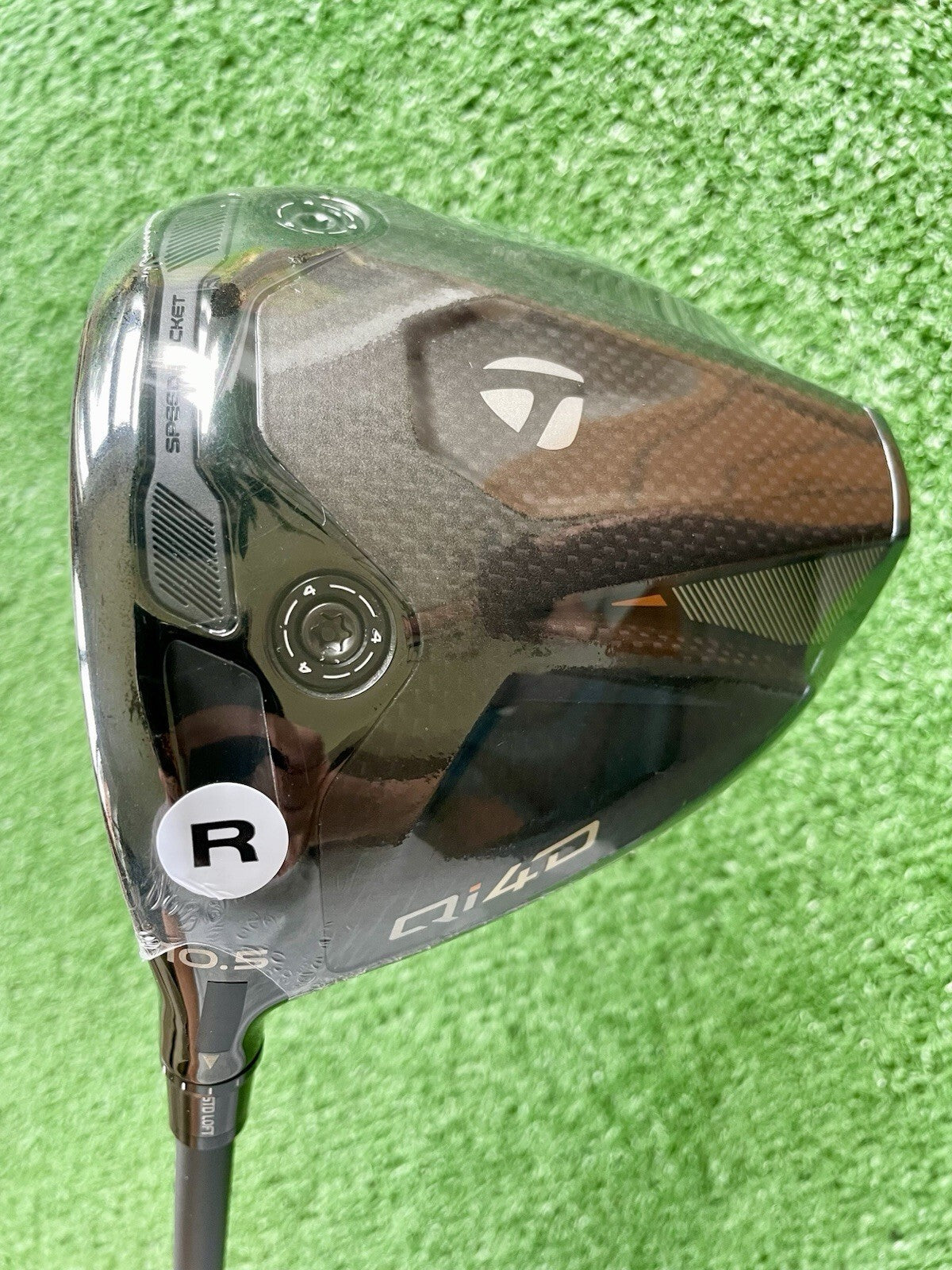 Taylormade Qi4D Driver 10.5 Degree Regular Flex Left Handed Mens Golf Club