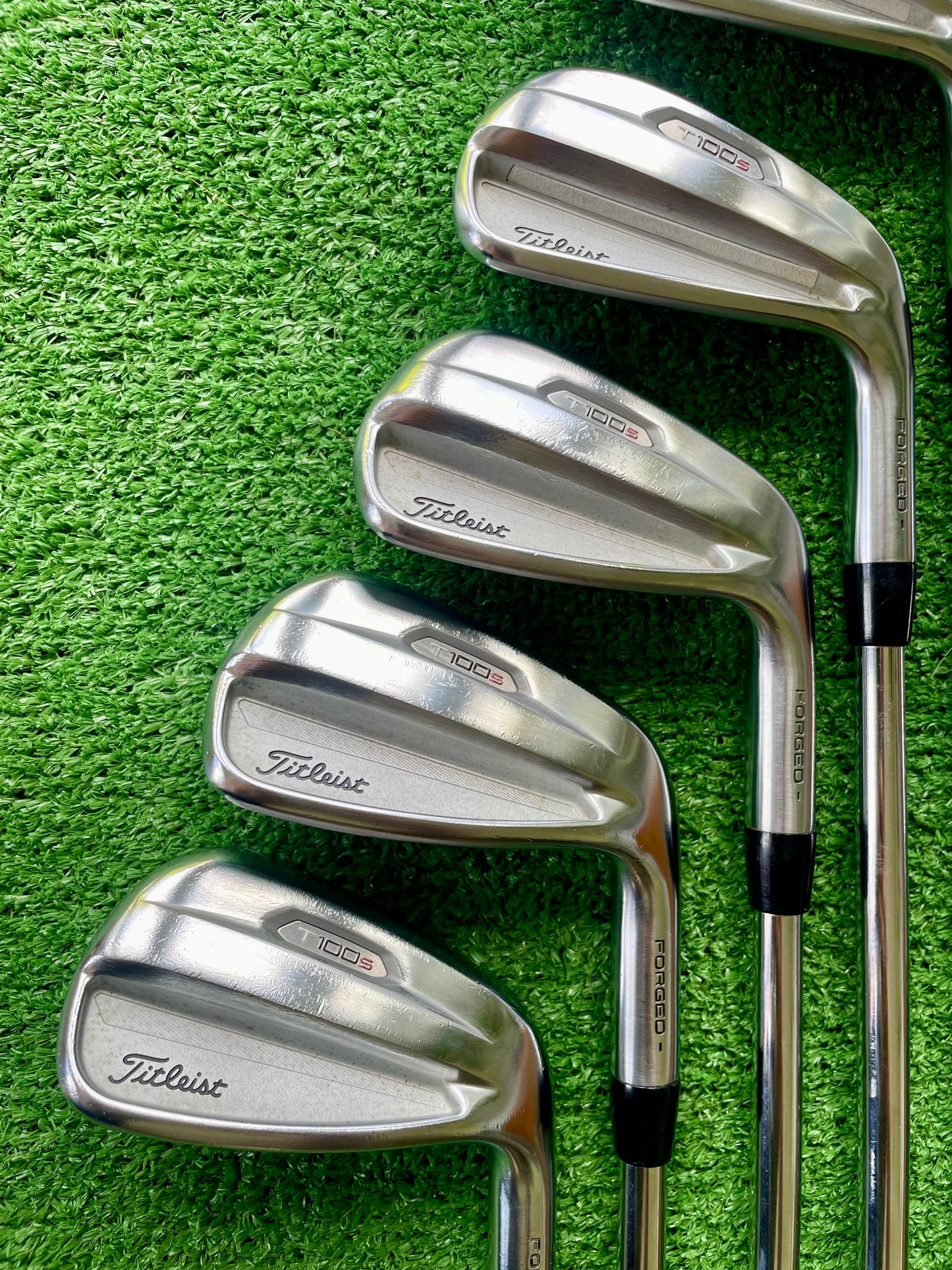 Titleist T100S Irons 5-PW Stiff Flex Right Handed Mens Golf Clubs