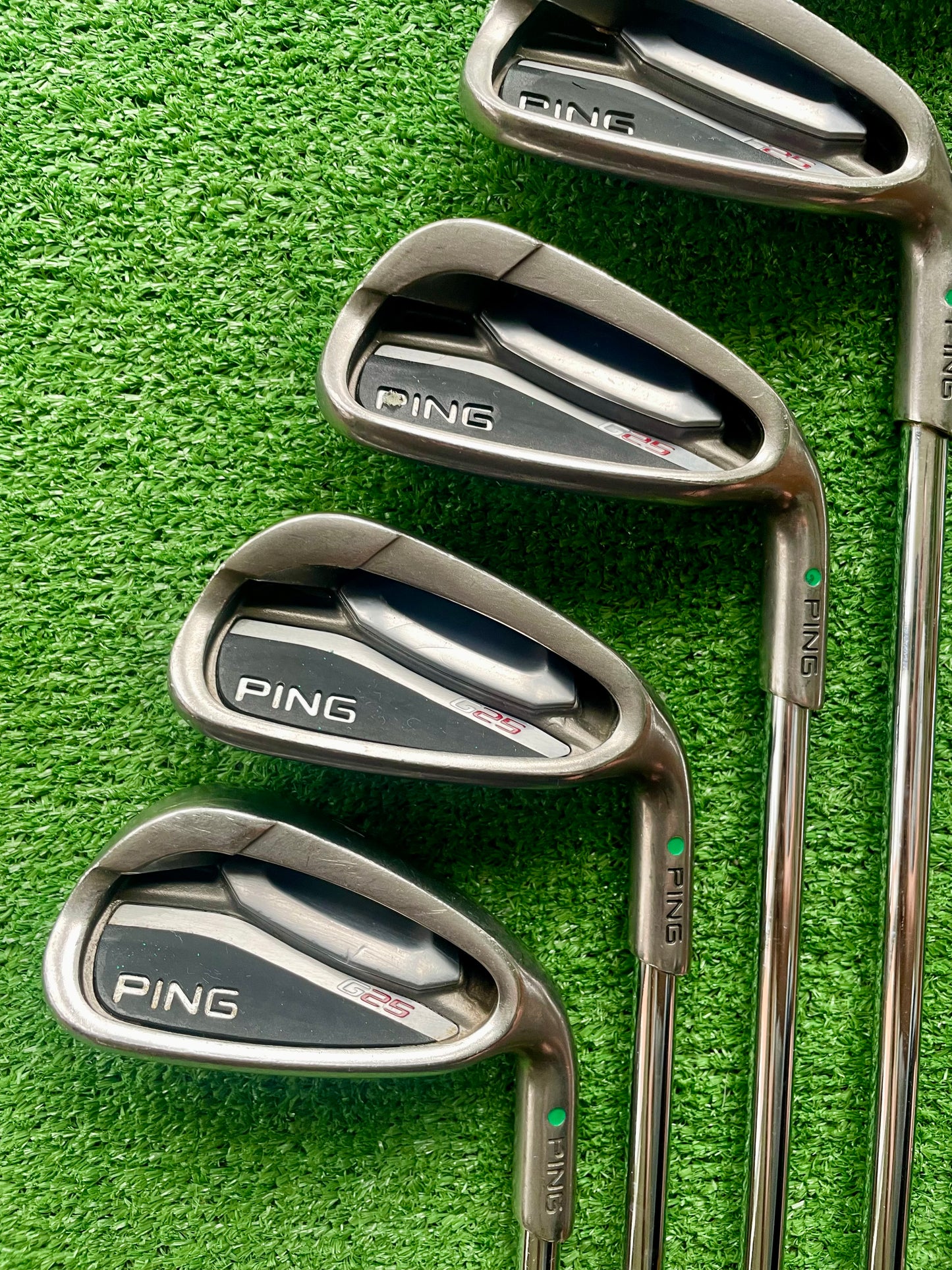 Ping G25 Irons 5-PW Regular Flex Right Handed Mens Golf Clubs