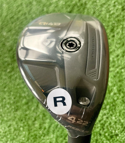 Taylormade Qi4D 4 Hybrid Rescue 4H Regular Flex Right Handed Mens Golf Club AD6