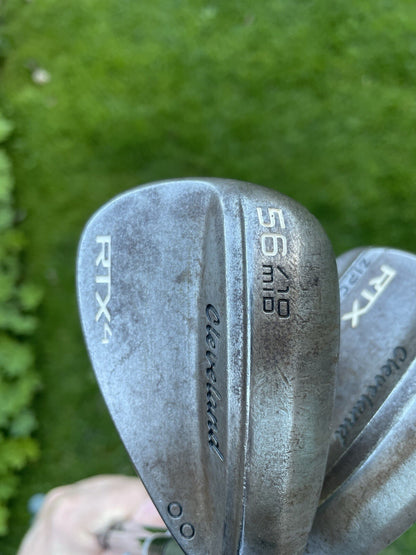 Cleveland RTX4 / Zipcore Wedge Set 54 60 Stiff Flex Right Hand Mens Golf Clubs