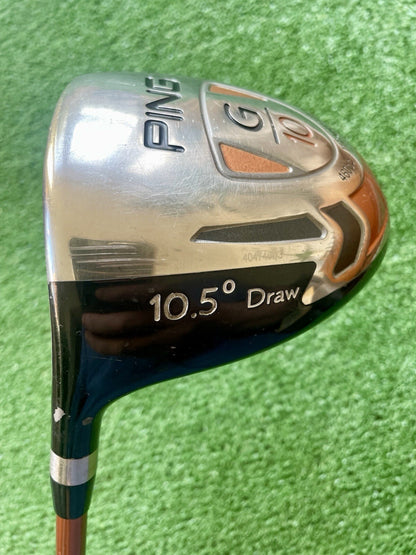 Ping G10 Draw Driver 10.5  Degree Regular Flex Left Handed Mens Golf Club