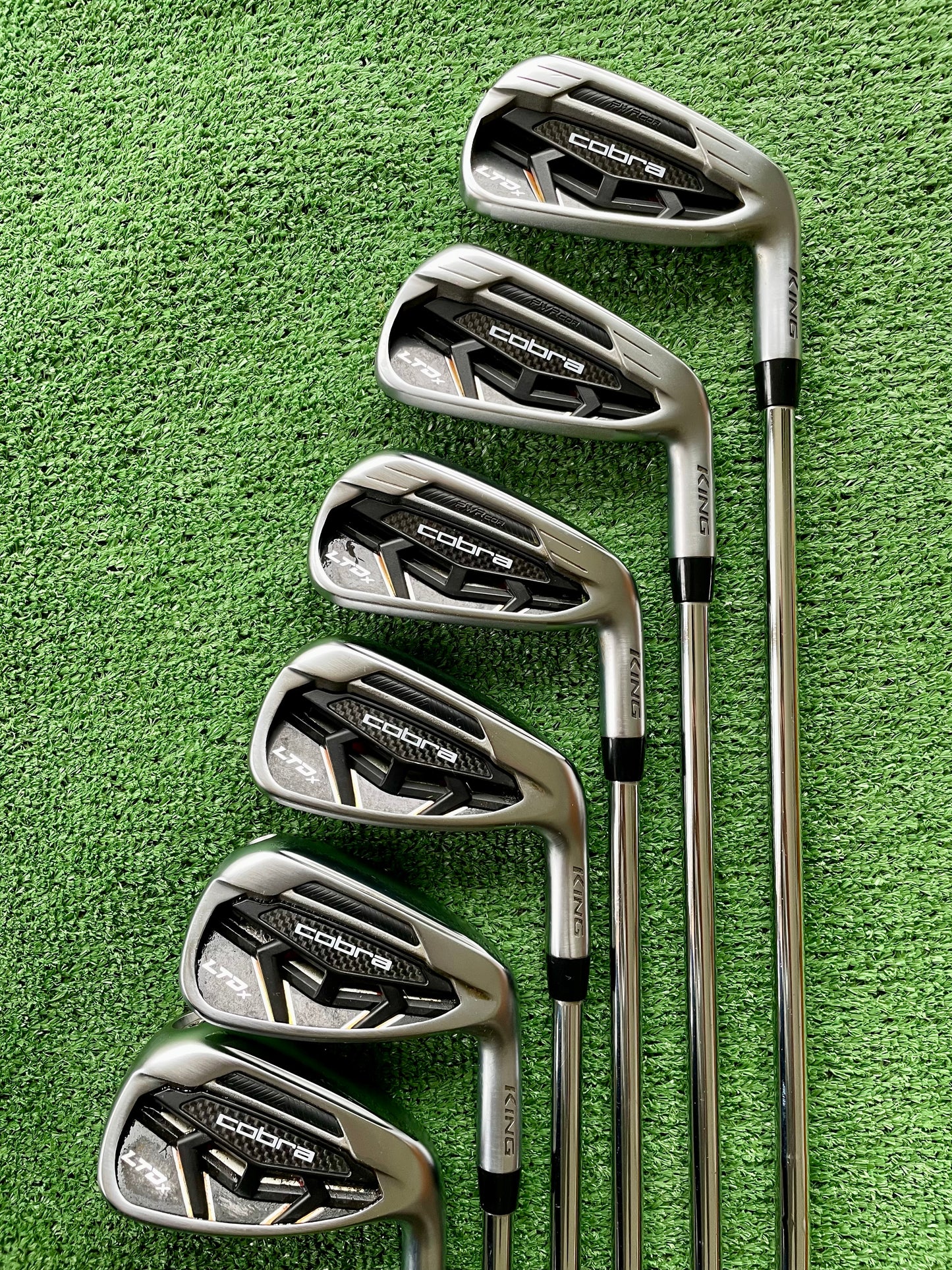 Cobra LTDx Irons 5-PW Regular Flex Right Handed Mens Golf Clubs