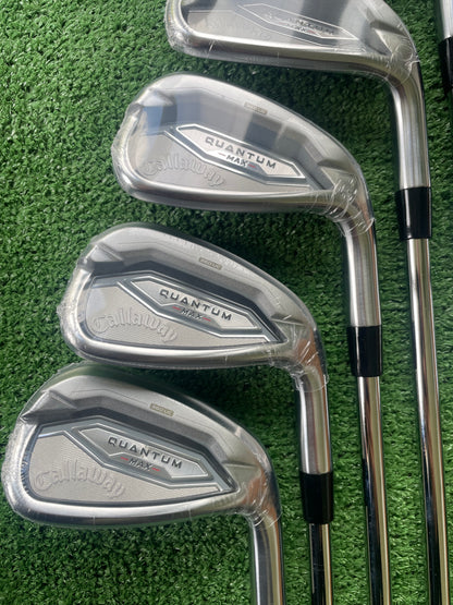 Callaway Quantum Max Irons 5-PW Regular Flex Right Handed Mens Golf Clubs