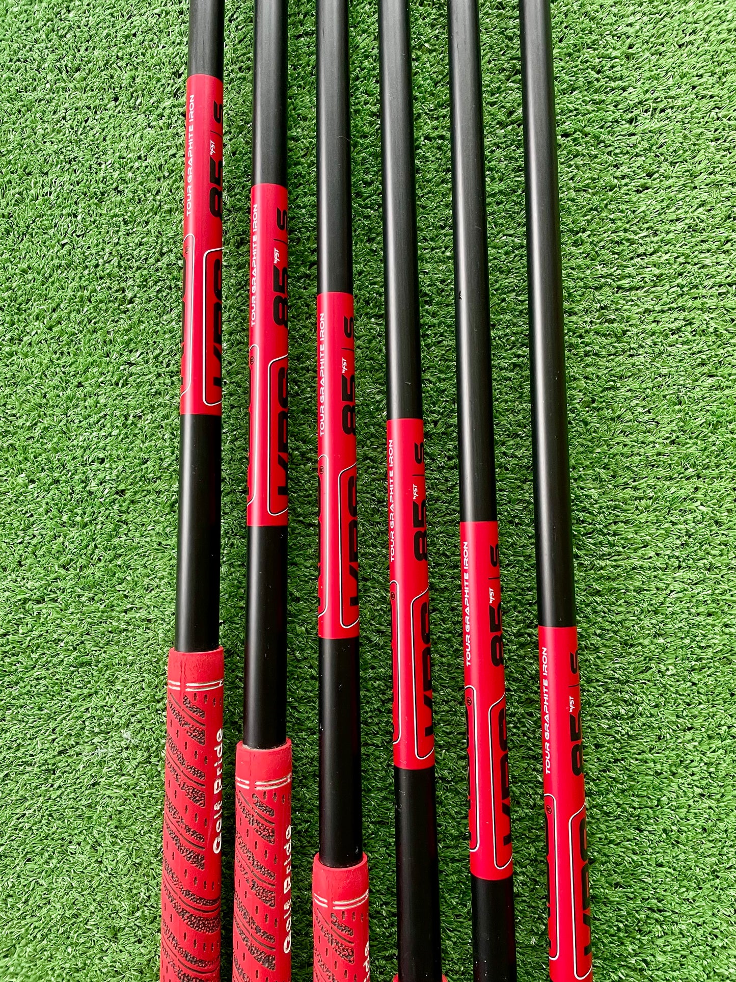 Cobra Forged Tec X Irons 5-PW Stiff Flex Graphite Right Handed Mens Golf Clubs