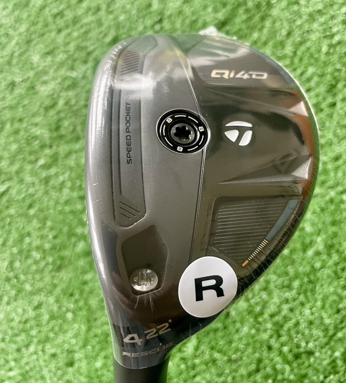 Taylormade Qi4D Hybrid 4 Rescue Regular Flex Left Handed Mens Golf Club