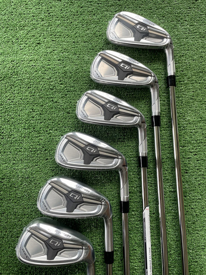 Taylormade Qi Max Irons 5-PW Stiff Flex Right Handed Mens Golf Clubs