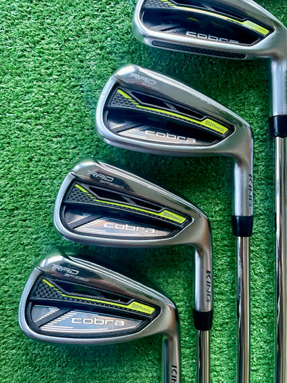 Cobra Radspeed Irons 5-PW Regular Flex Right Handed Mens Golf Clubs