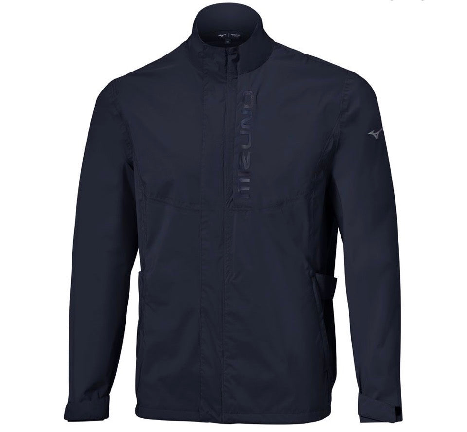 Mizuno Arc Golf Waterproofs - Jacket and Trousers - Baritone Blue - Small