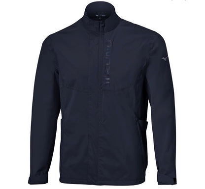 Mizuno Arc Golf Waterproofs - Jacket and Trousers - Baritone Blue - Small