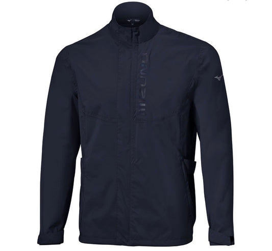 Mizuno Arc Golf Waterproofs - Jacket and Trousers - Baritone Blue - XXL