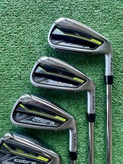 Cobra Radspeed Irons 5-PW Regular Flex Right Handed Mens Golf Clubs
