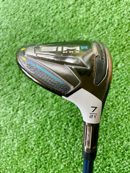 Taylormade Sim 2 Max Fairway 7 Wood Regular Flex Right Handed Mens Golf Club