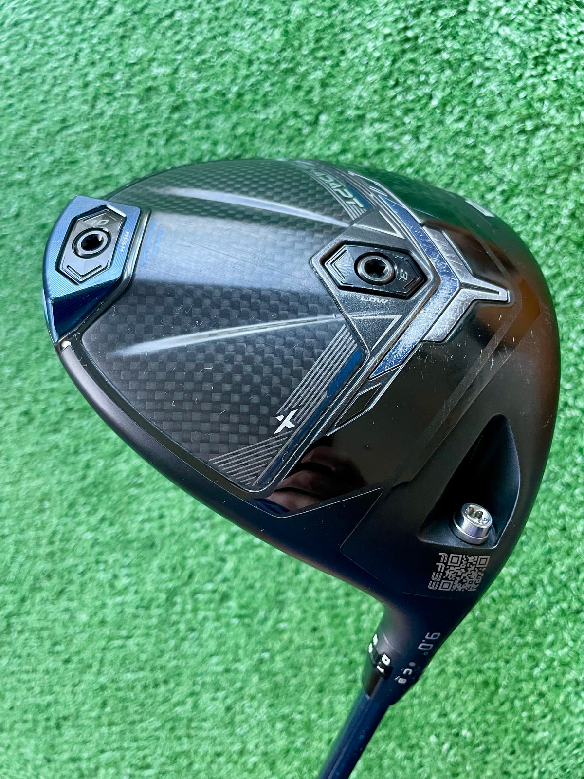 Cobra DS Adapt X Driver 9 Degree Stiff Flex Right Handed Mens Golf Club