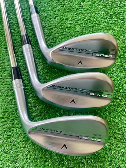 Callaway Opus SP Wedge Set 52 56 60 Regular Flex Right Handed Mens Golf Clubs