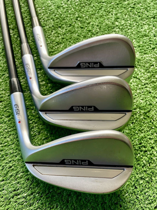 Ping S159 Wedge Set 50 54 58 Regular Flex Graphite Right Handed Mens Golf Clubs