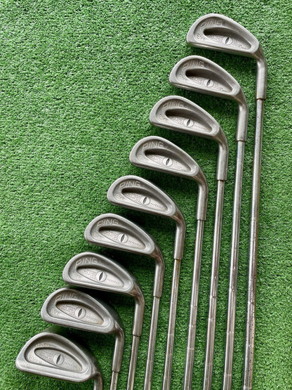 Ping Eye Irons 3-SW Right Handed Mens Golf Clubs - Shafts Corroded