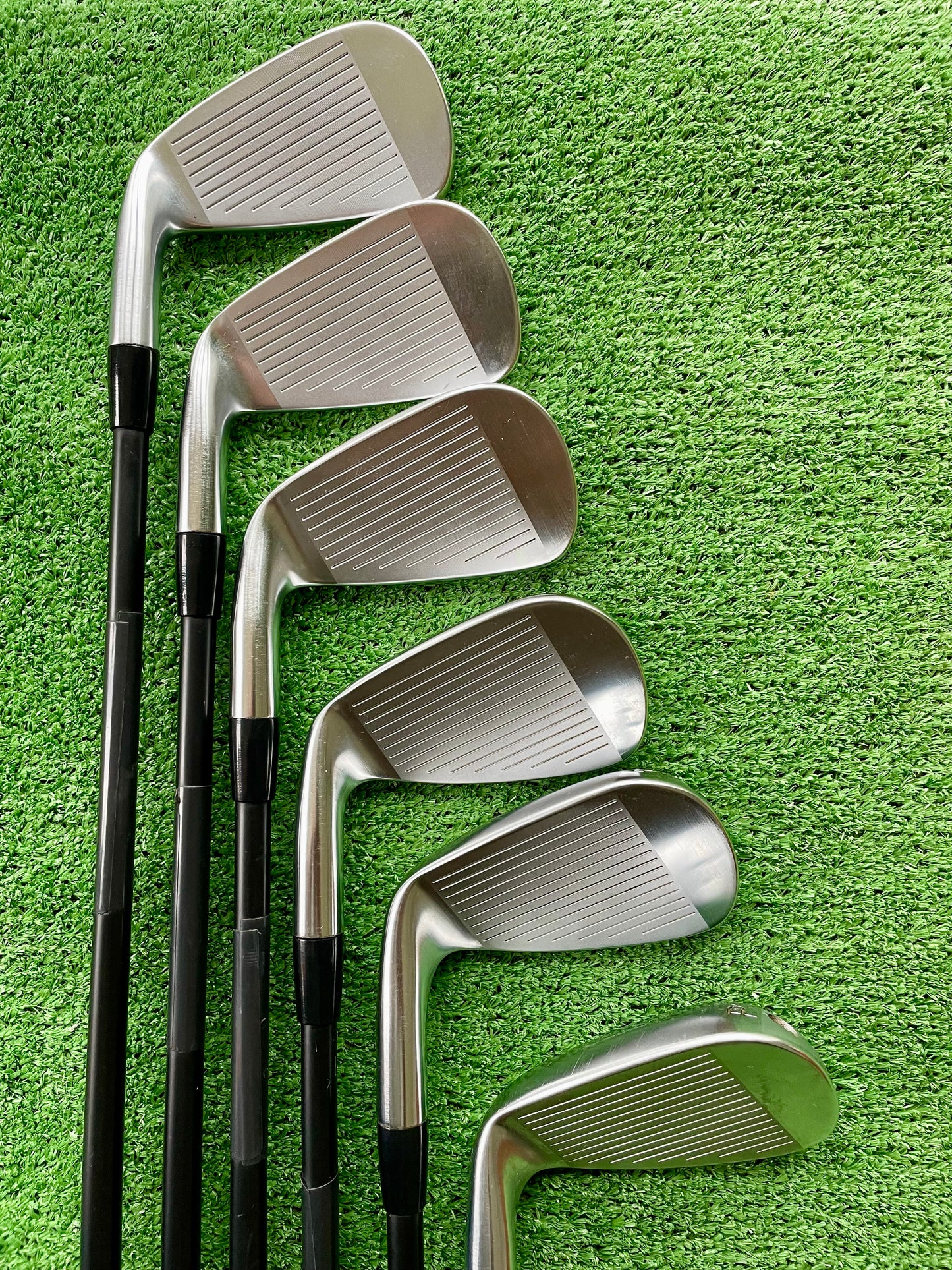 Cobra Forged Tec X Irons 5-PW Stiff Flex Graphite Right Handed Mens Golf Clubs