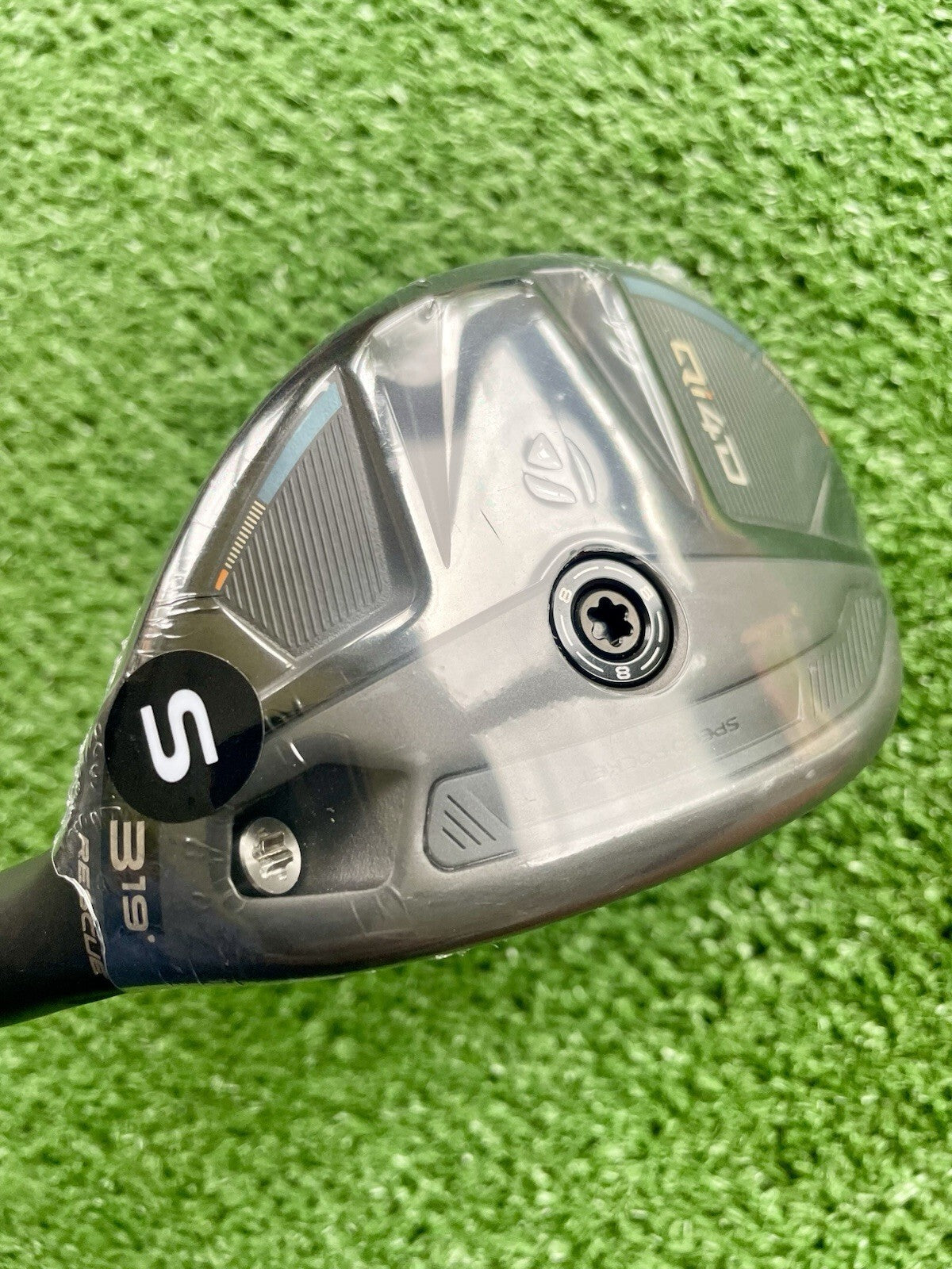 Taylormade Qi4D 3 Hybrid Rescue 3H Stiff Flex Right Handed Mens Golf Club