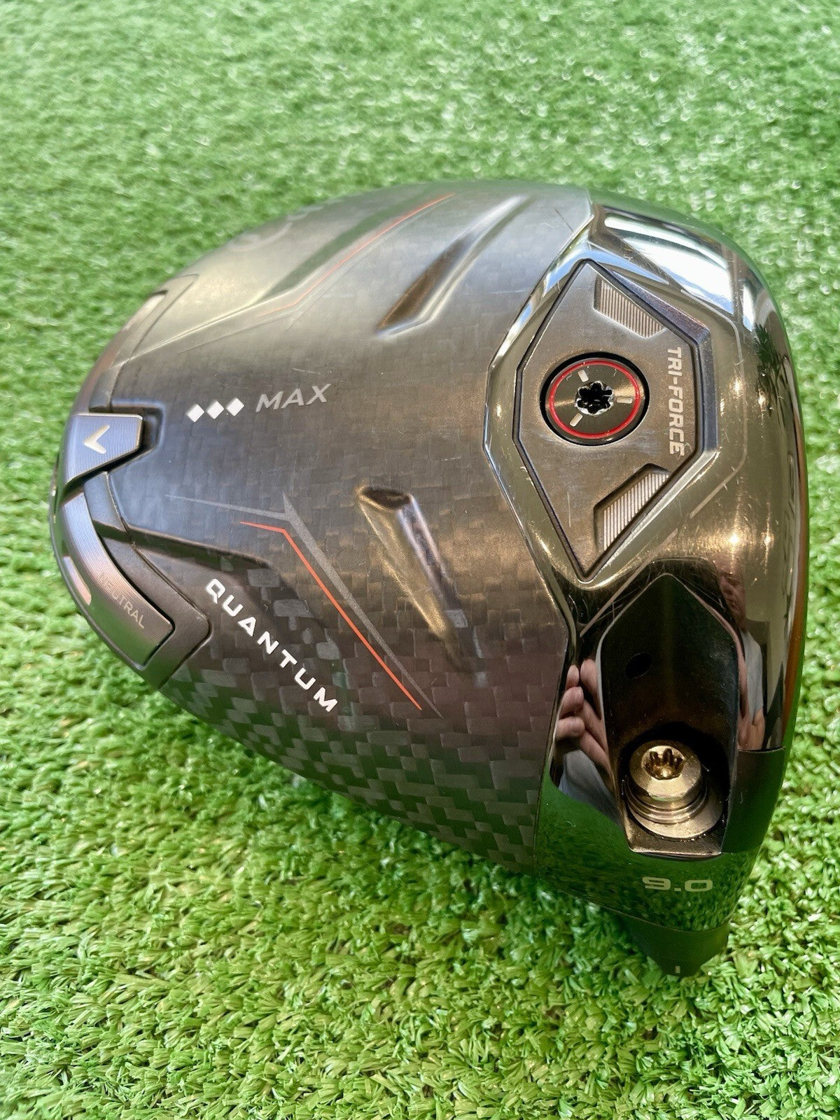 Callaway Quantum Triple Diamond Max Driver 9 Degree HEAD ONLY RH Mens Golf Club