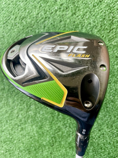 Callaway Epic Flash Driver 9 Degree Regular Flex Right Handed Mens Golf Club