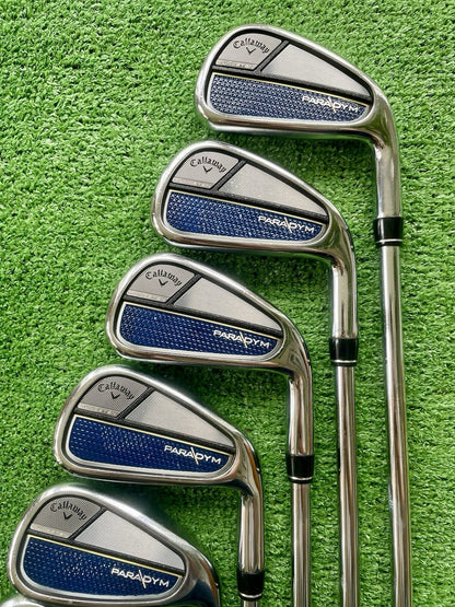 Callaway Paradym Irons 4-PW Regular Flex Right Handed Mens Golf Clubs