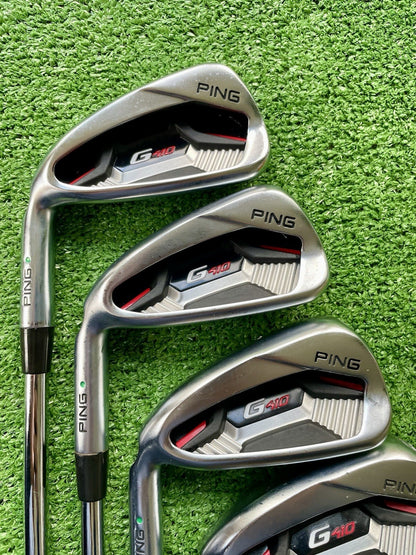 Ping G410 Irons 5-PW Regular Flex Left Handed Mens Golf Club