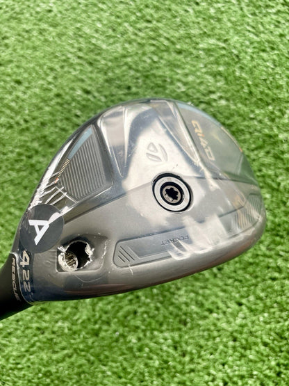 Taylormade Qi4D 4 Hybrid Rescue 4H Senior Flex Right Handed Mens Golf Club