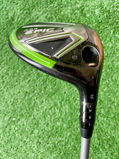 Callaway GBB Epic Fairway 3 Wood Stiff Flex Right Handed Mens Golf Club