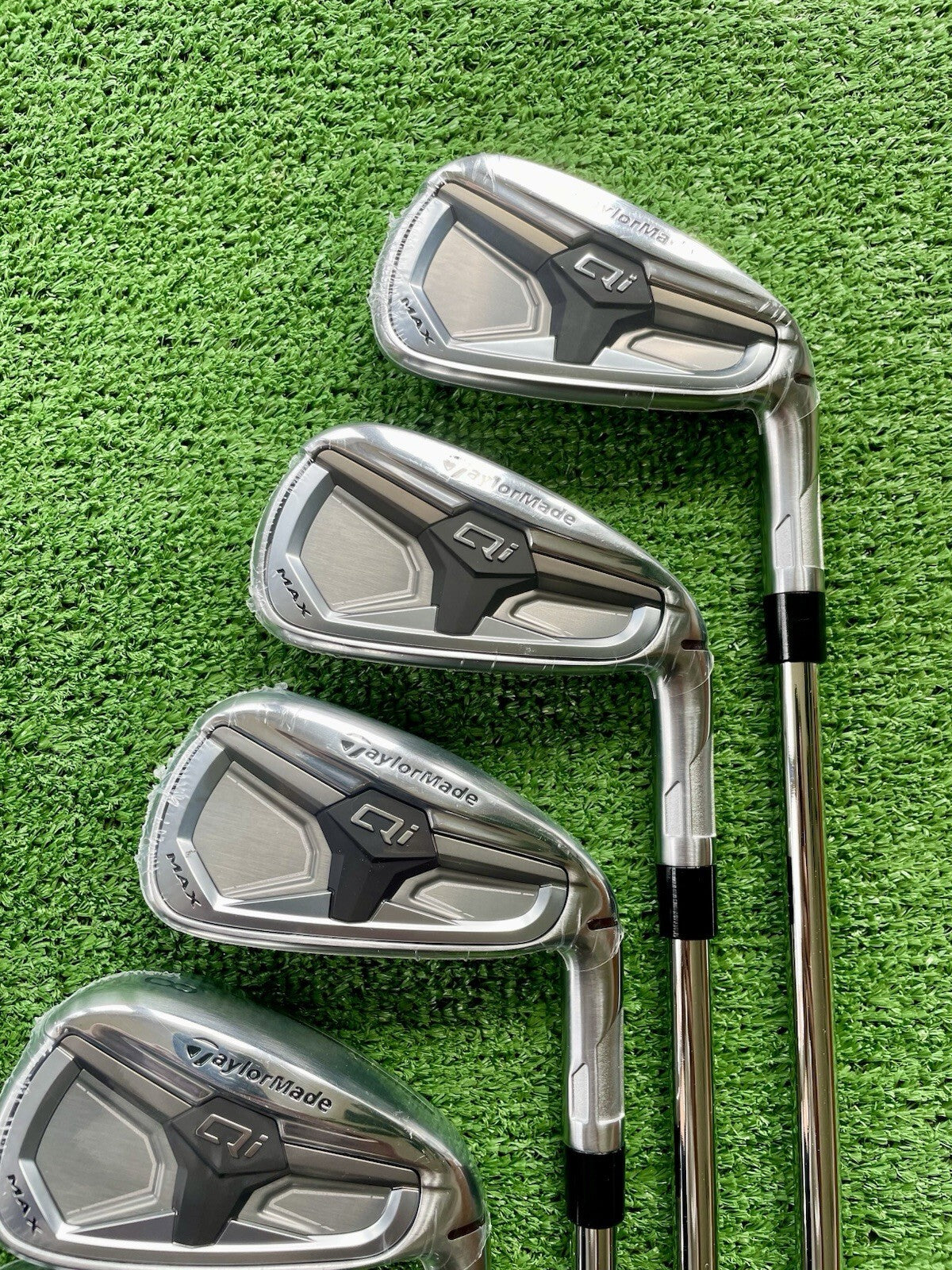 Taylormade Qi Max Irons 5-PW Stiff Flex Right Hand Mens Golf Clubs